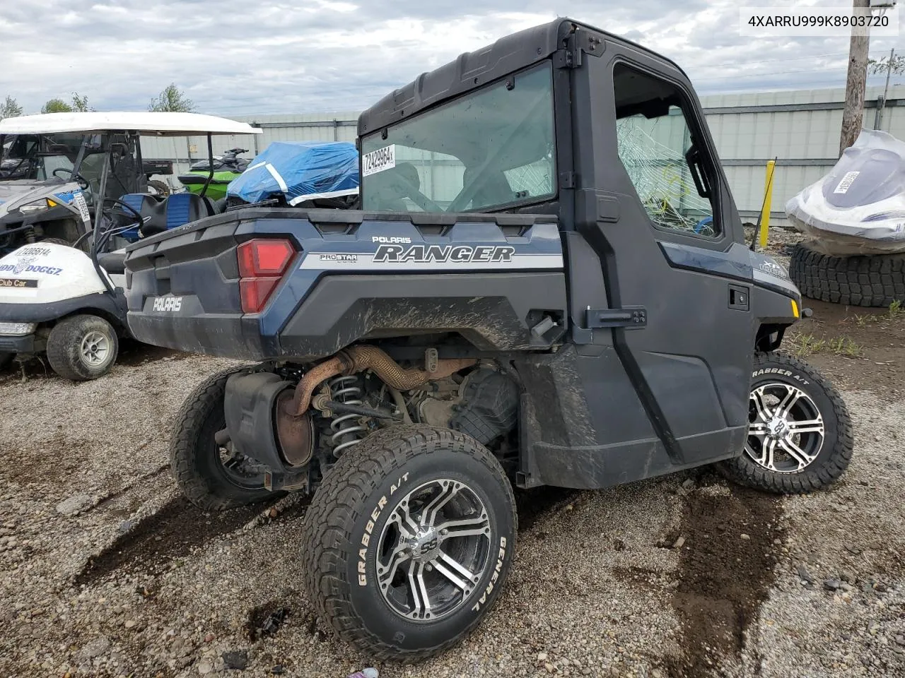 2019 Polaris Ranger Xp 1000 Eps Northstar Hvac Edition VIN: 4XARRU999K8903720 Lot: 72429964