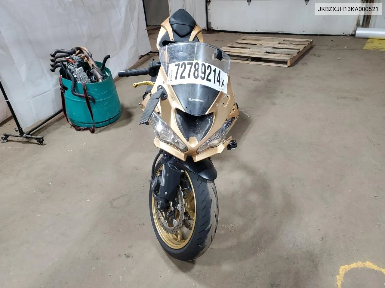 JKBZXJH13KA000521 2019 Kawasaki Zx636 K