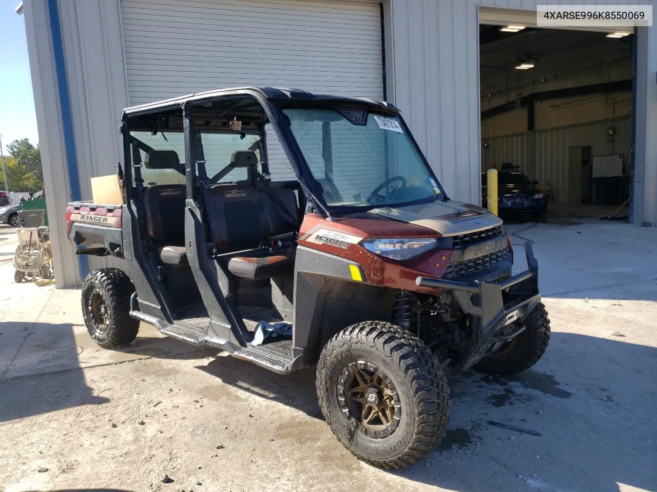 2019 Polaris Ranger Crew Xp 1000 Eps VIN: 4XARSE996K8550069 Lot: 73421814