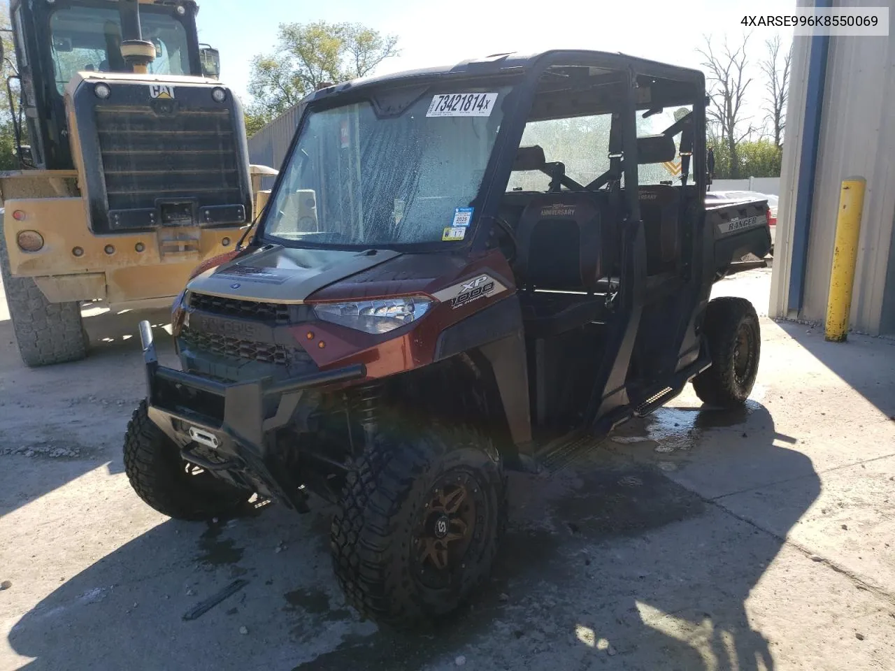 2019 Polaris Ranger Crew Xp 1000 Eps VIN: 4XARSE996K8550069 Lot: 73421814