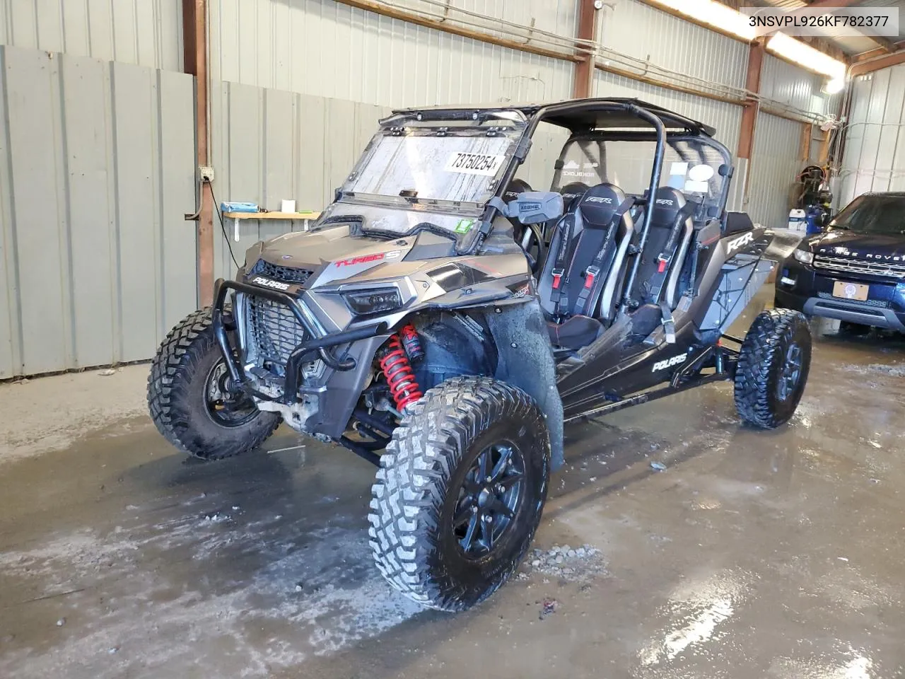 2019 Polaris Rzr Xp 4 Turbo S VIN: 3NSVPL926KF782377 Lot: 73750254