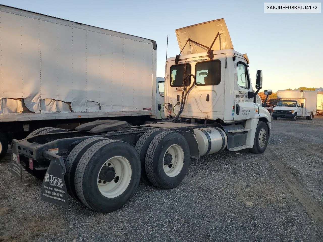 2019 Freightliner Cascadia 125 VIN: 3AKJGEFG8KSLJ4172 Lot: 73784144