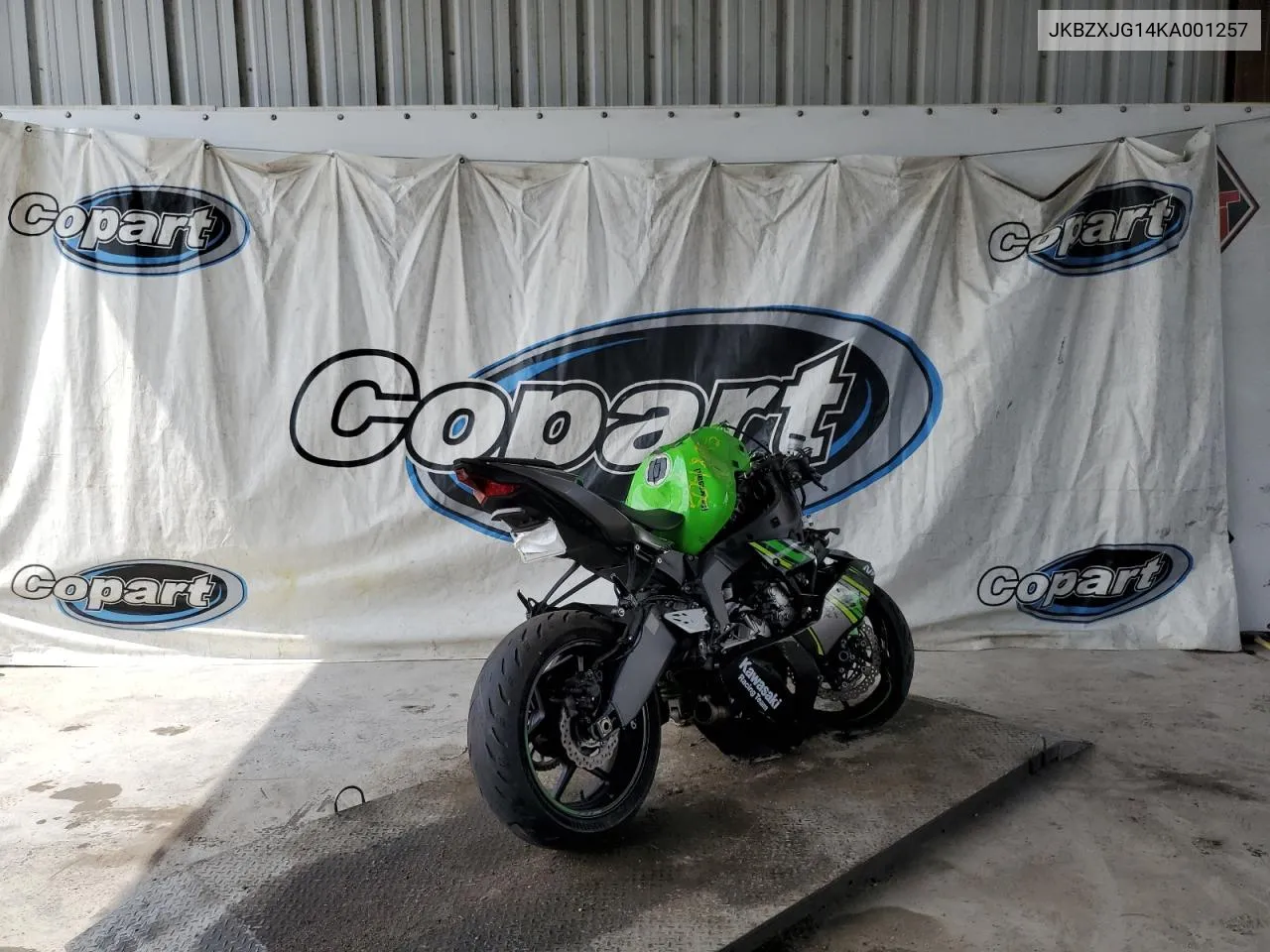 JKBZXJG14KA001257 2019 Kawasaki Zx636 K