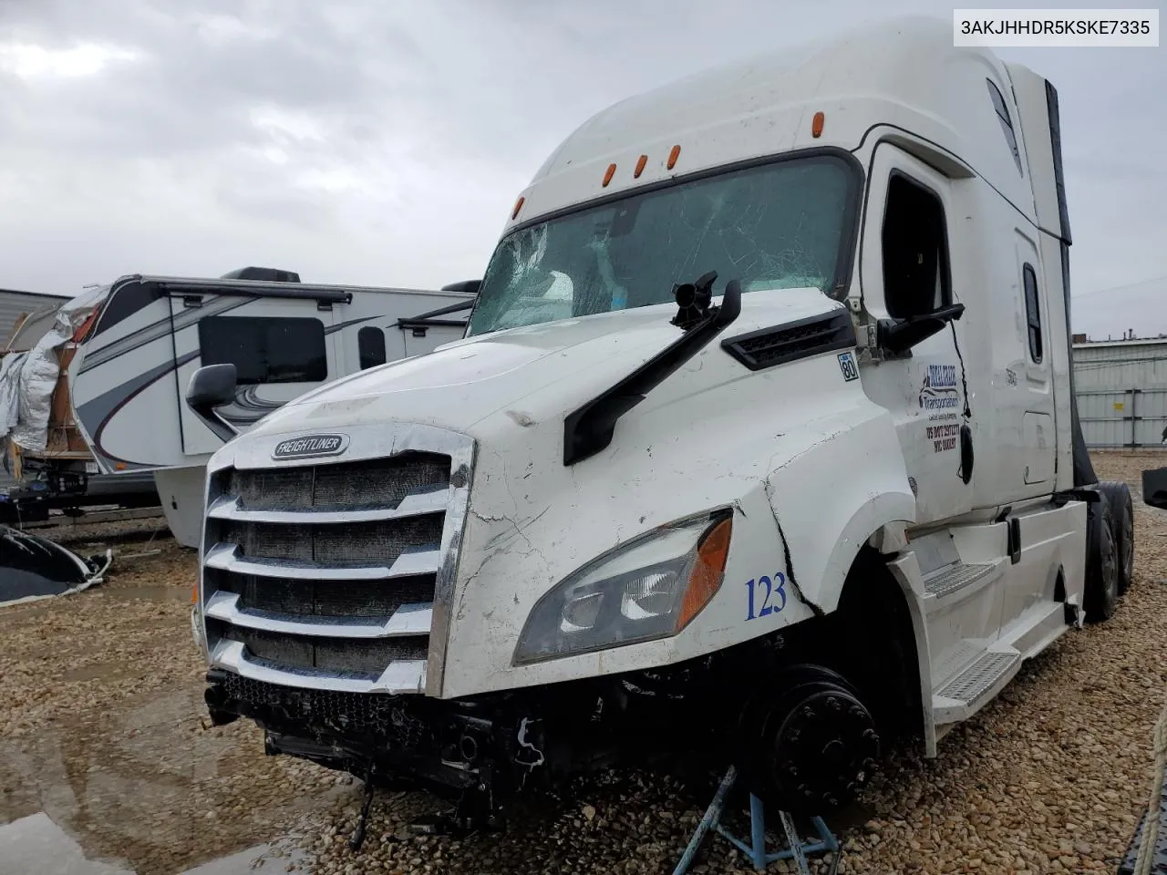 2019 Freightliner Cascadia 126 VIN: 3AKJHHDR5KSKE7335 Lot: 75361114