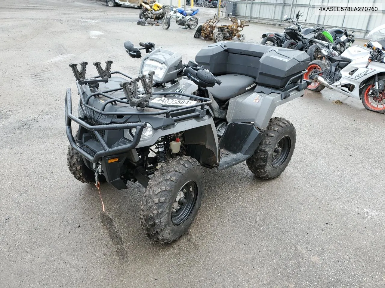 2020 Polaris Sportsman 570 Eps VIN: 4XASEE578LA270760 Lot: 44035584