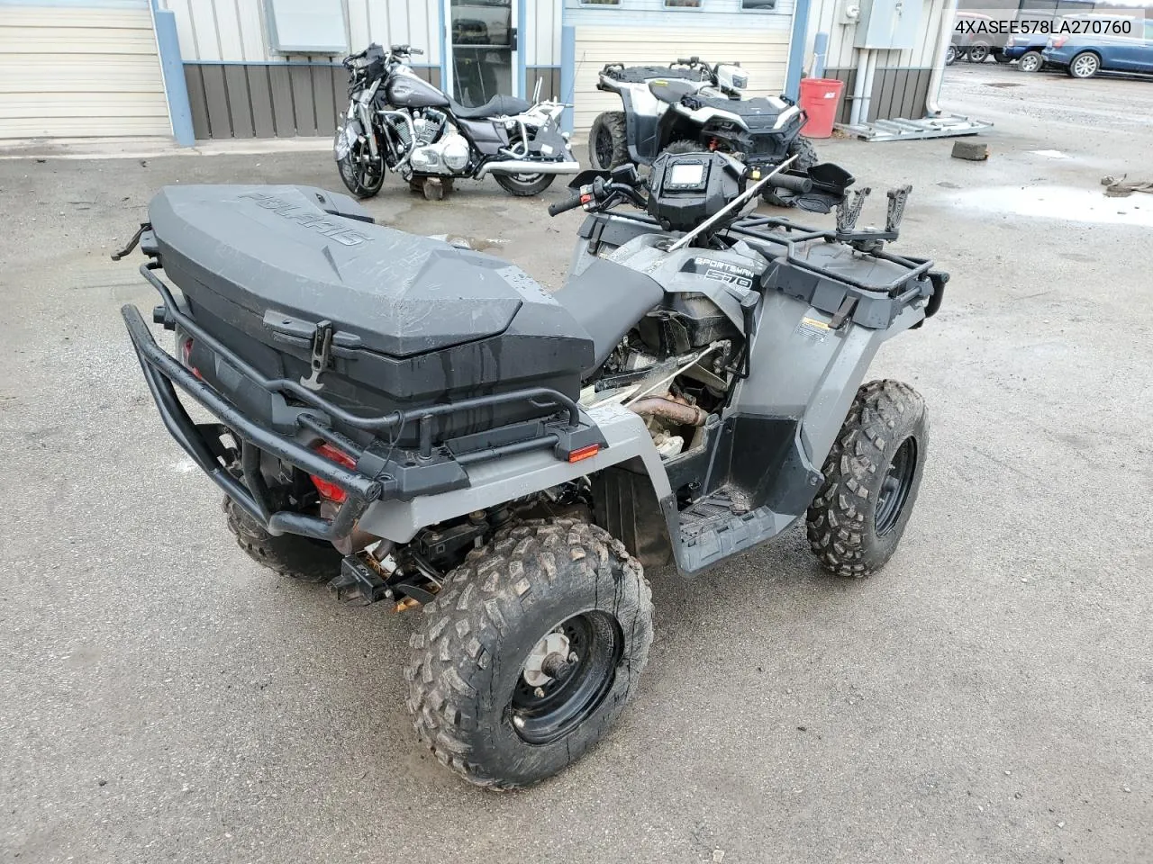 2020 Polaris Sportsman 570 Eps VIN: 4XASEE578LA270760 Lot: 44035584