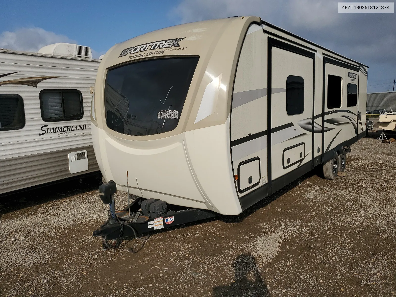 2020 Kz Trailer VIN: 4EZT13026L8121374 Lot: 52349894