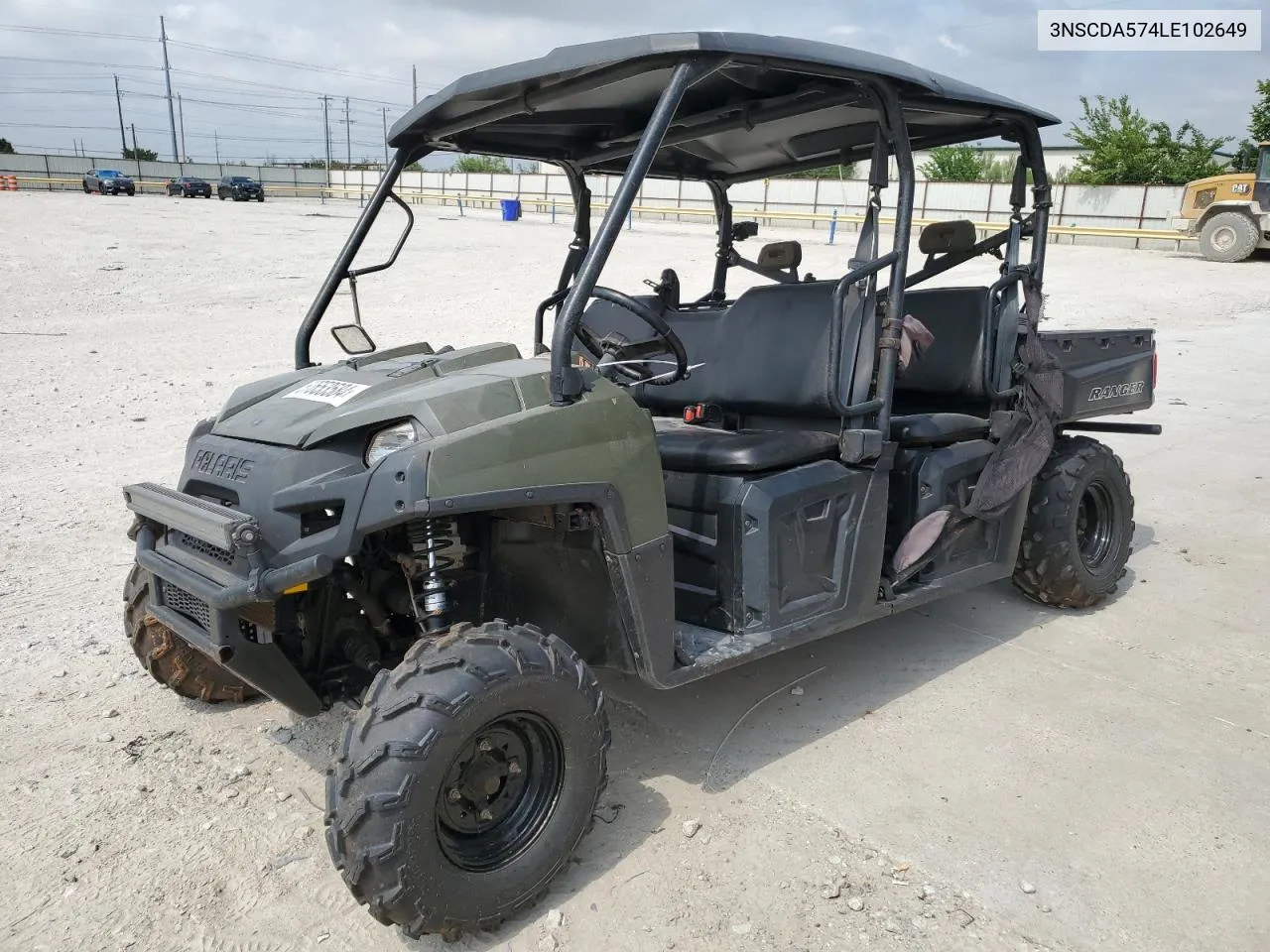 2020 Polaris Ranger Crew 570-6 VIN: 3NSCDA574LE102649 Lot: 57653584