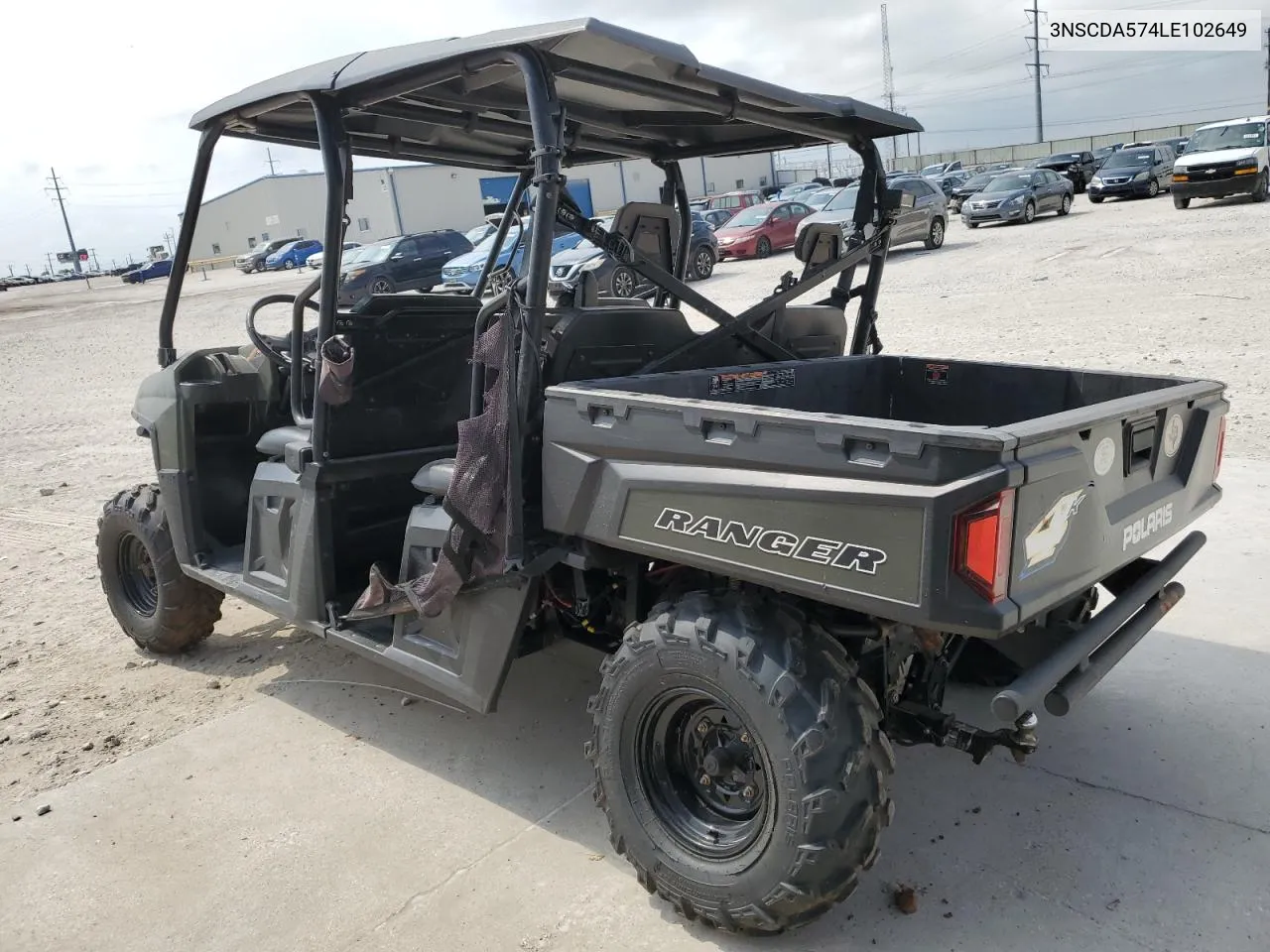 2020 Polaris Ranger Crew 570-6 VIN: 3NSCDA574LE102649 Lot: 57653584