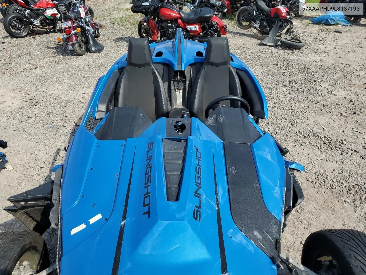 2020 Polaris Slingshot Sl VIN: 57XAAPHD9L8137193 Lot: 61738834