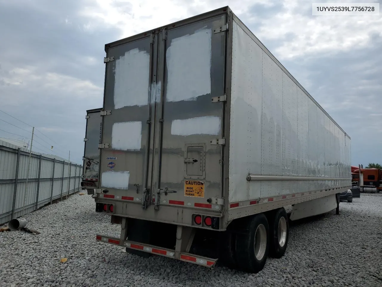 2020 Utility Trailer VIN: 1UYVS2539L7756728 Lot: 62223554