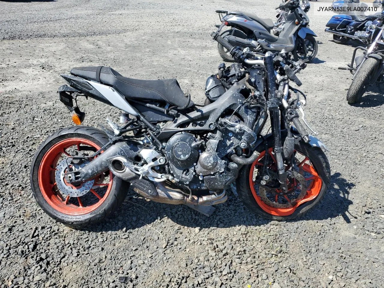 2020 Yamaha Mt09 VIN: JYARN53E9LA007410 Lot: 62547994