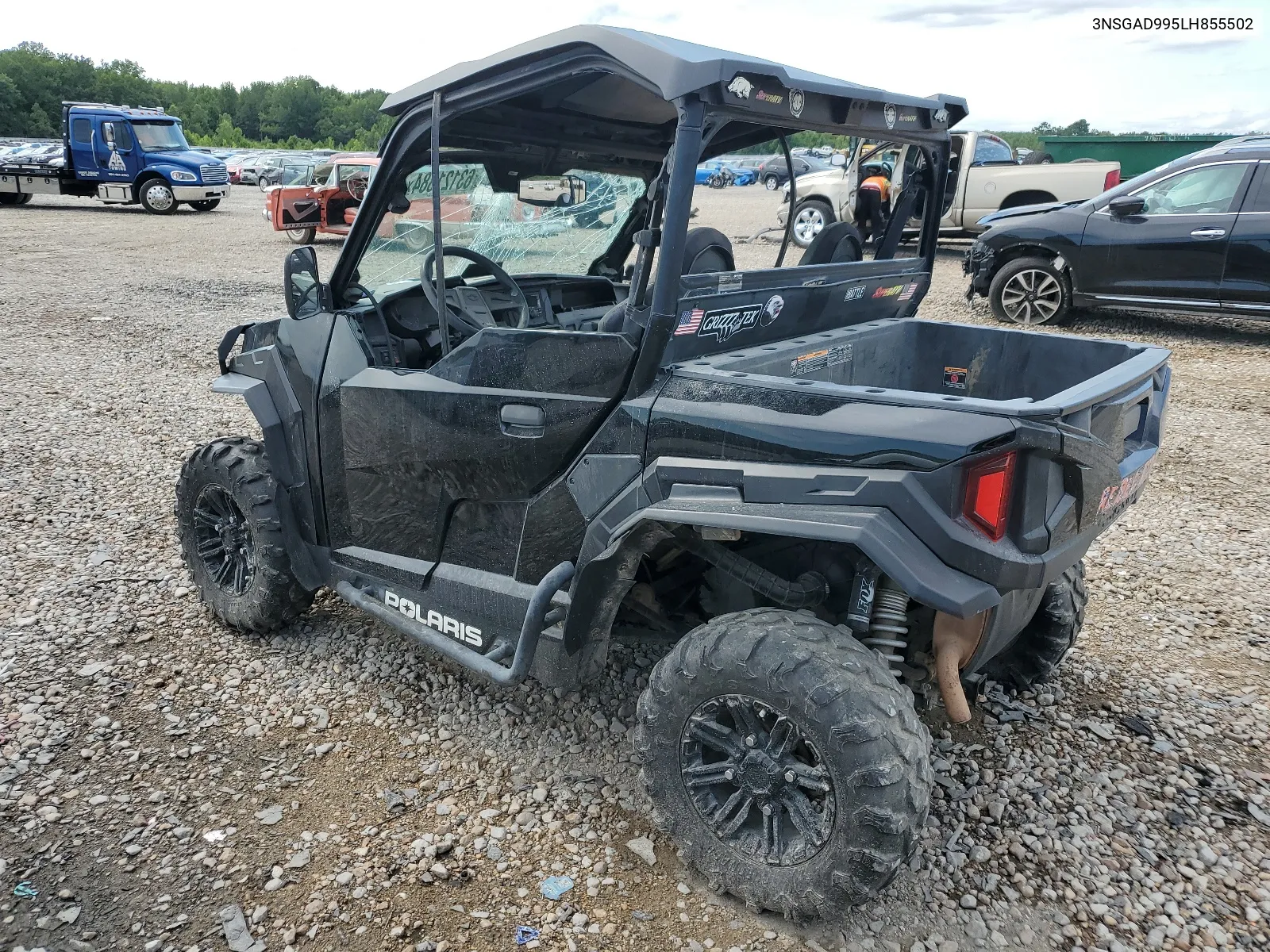 2020 Polaris General 1000 Deluxe VIN: 3NSGAD995LH855502 Lot: 63121384