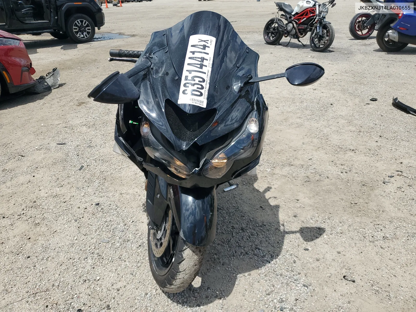 2020 Kawasaki Zx1400 J VIN: JKBZXNJ14LA010655 Lot: 63514414