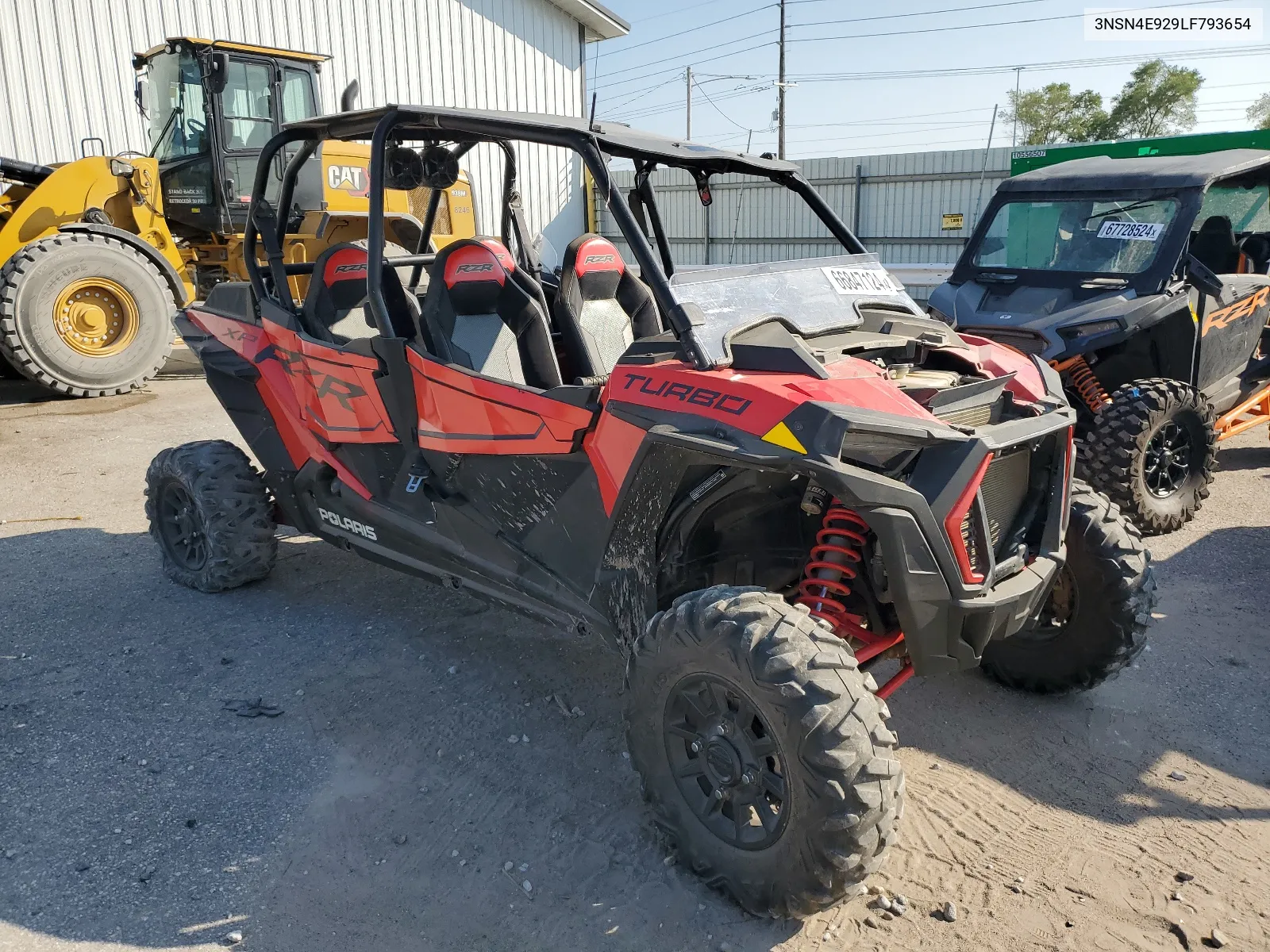 2020 Polaris Rzr Xp 4 Turbo VIN: 3NSN4E929LF793654 Lot: 66847124