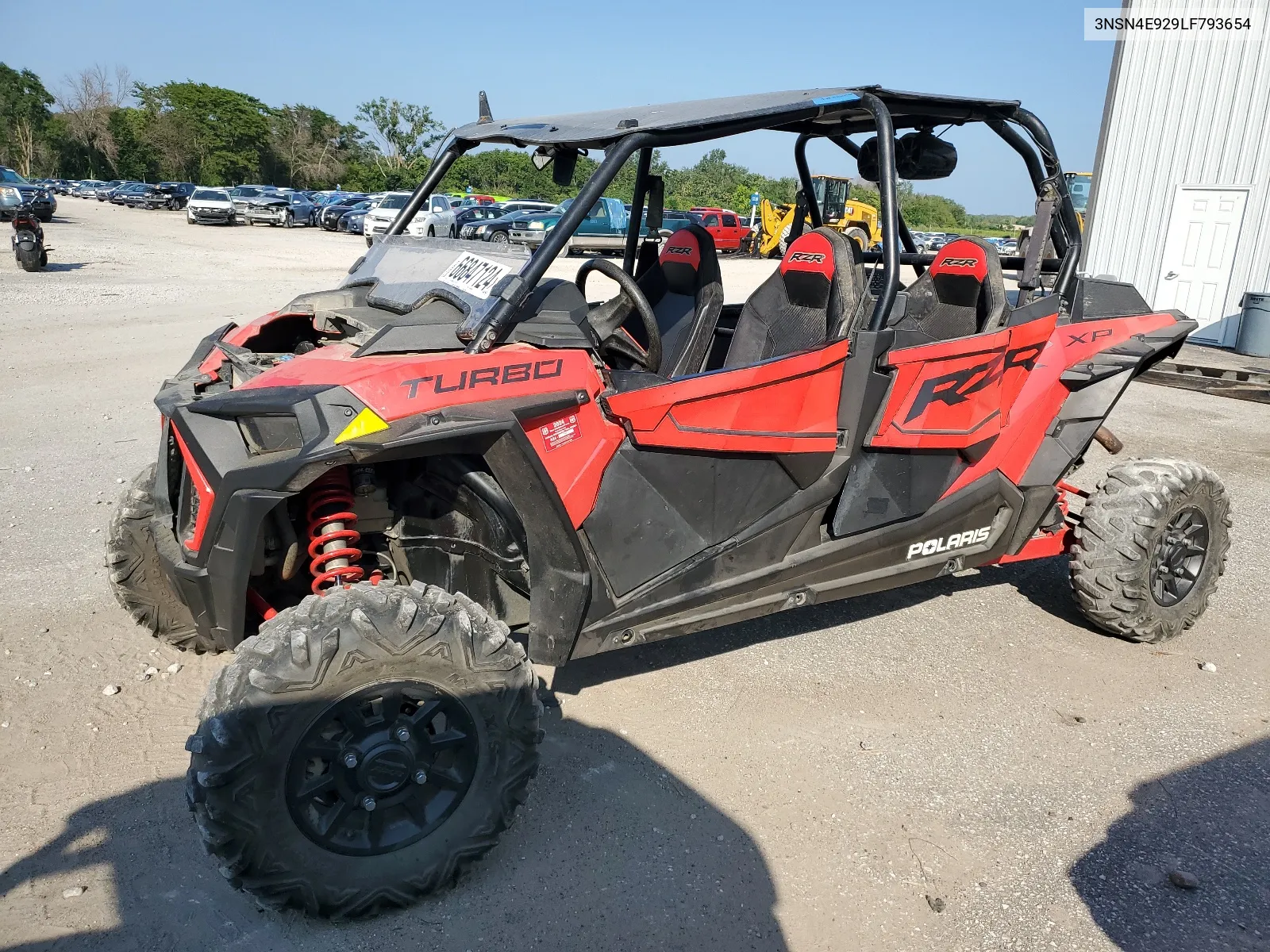 2020 Polaris Rzr Xp 4 Turbo VIN: 3NSN4E929LF793654 Lot: 66847124