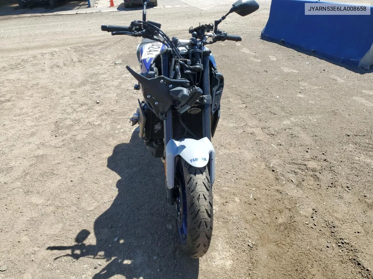 2020 Yamaha Mt09 VIN: JYARN53E6LA008658 Lot: 67136424