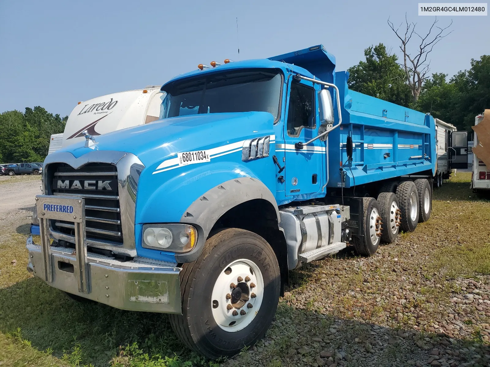 1M2GR4GC4LM012480 2020 Mack Granite