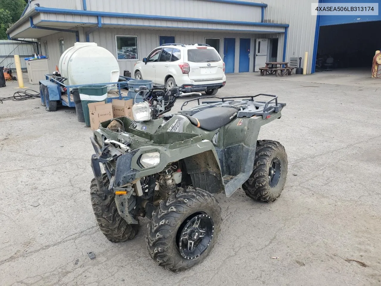 2020 Polaris Sportsman 450 H.o. VIN: 4XASEA506LB313174 Lot: 68222304