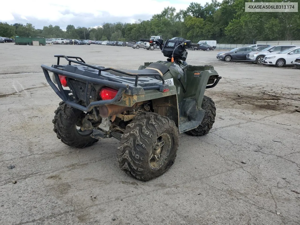 2020 Polaris Sportsman 450 H.o. VIN: 4XASEA506LB313174 Lot: 68222304