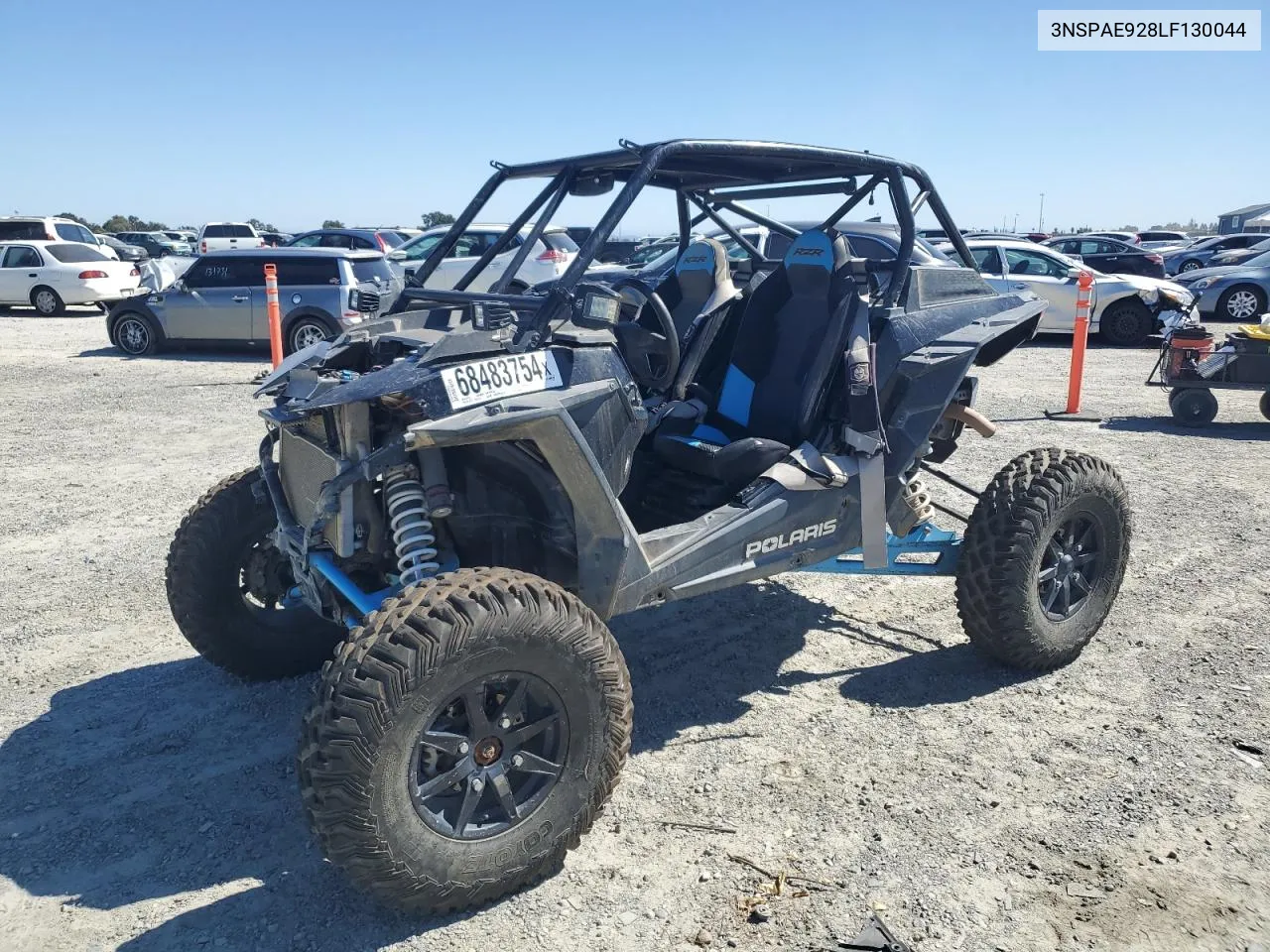 2020 Polaris Rzr Turbo S 4 Velocity VIN: 3NSPAE928LF130044 Lot: 68483754