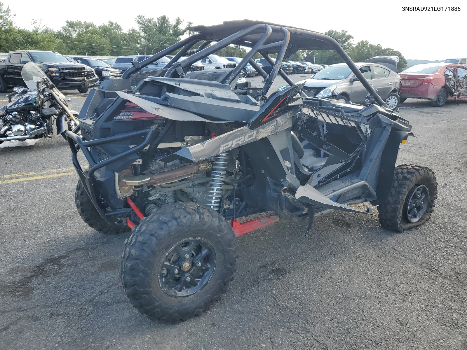 2020 Polaris Rzr Pro Xp Ultimate VIN: 3NSRAD921LG171886 Lot: 68602694