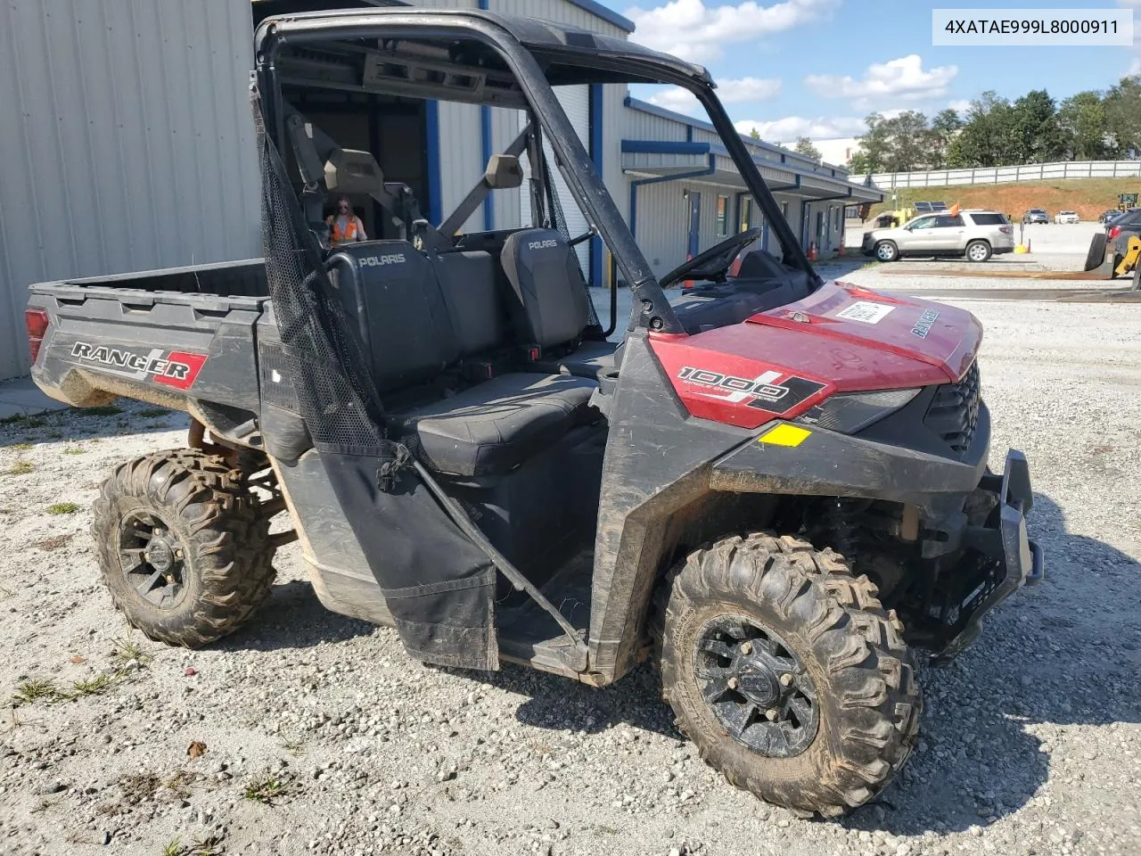 2020 Polaris Ranger 1000 Eps VIN: 4XATAE999L8000911 Lot: 69090174