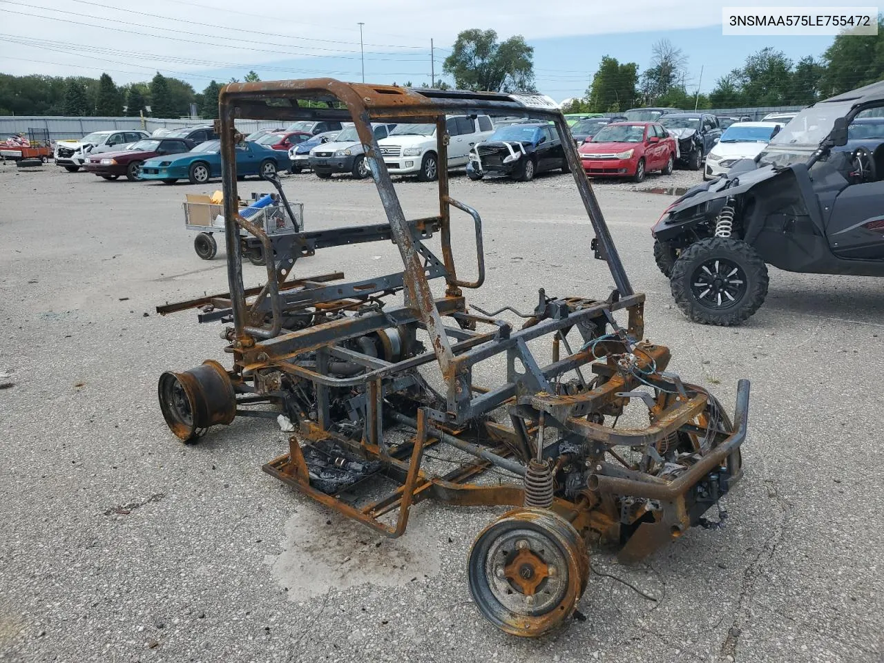 2020 Polaris Ranger 570 VIN: 3NSMAA575LE755472 Lot: 69387734