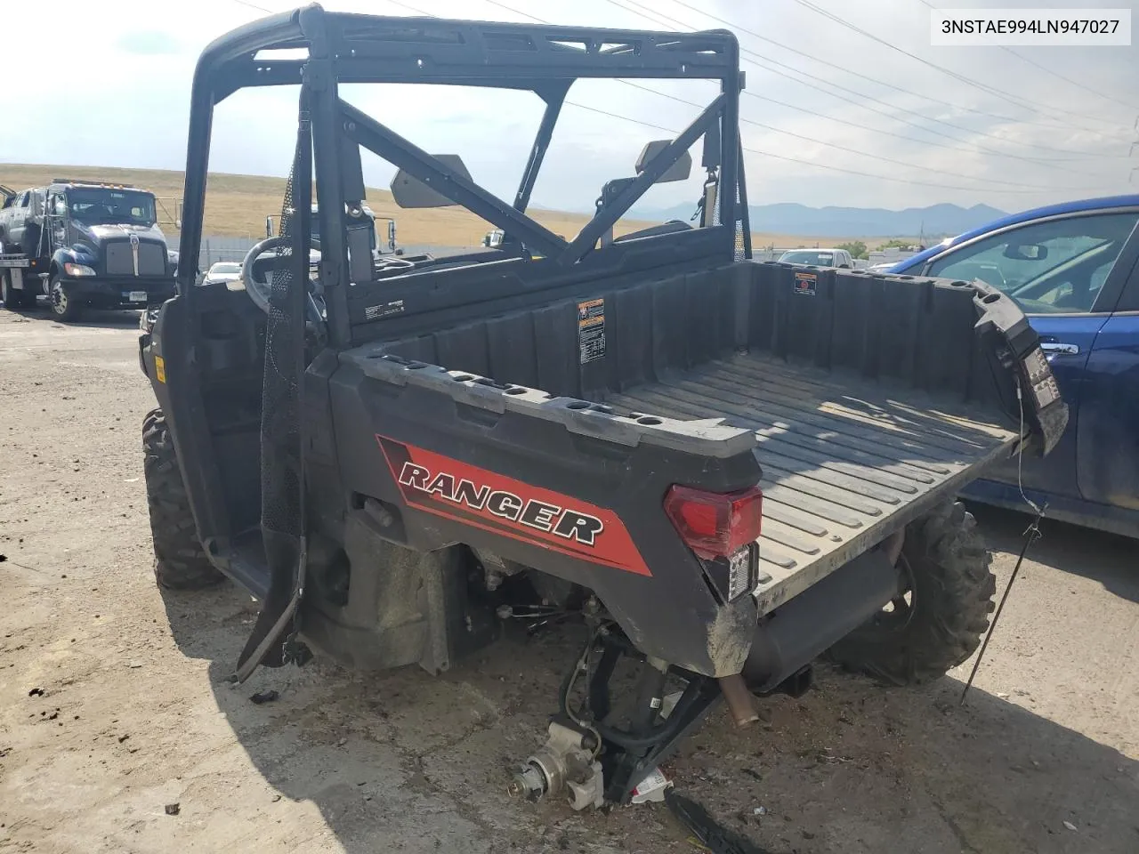 2020 Polaris Ranger 1000 Eps VIN: 3NSTAE994LN947027 Lot: 70581314