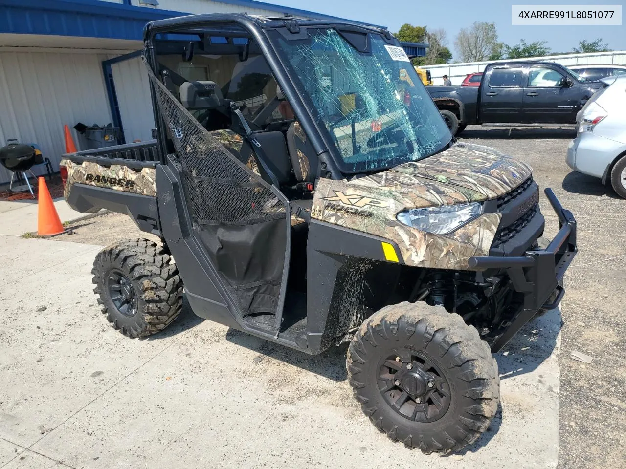 2020 Polaris Ranger Xp 1000 Premium VIN: 4XARRE991L8051077 Lot: 70767744