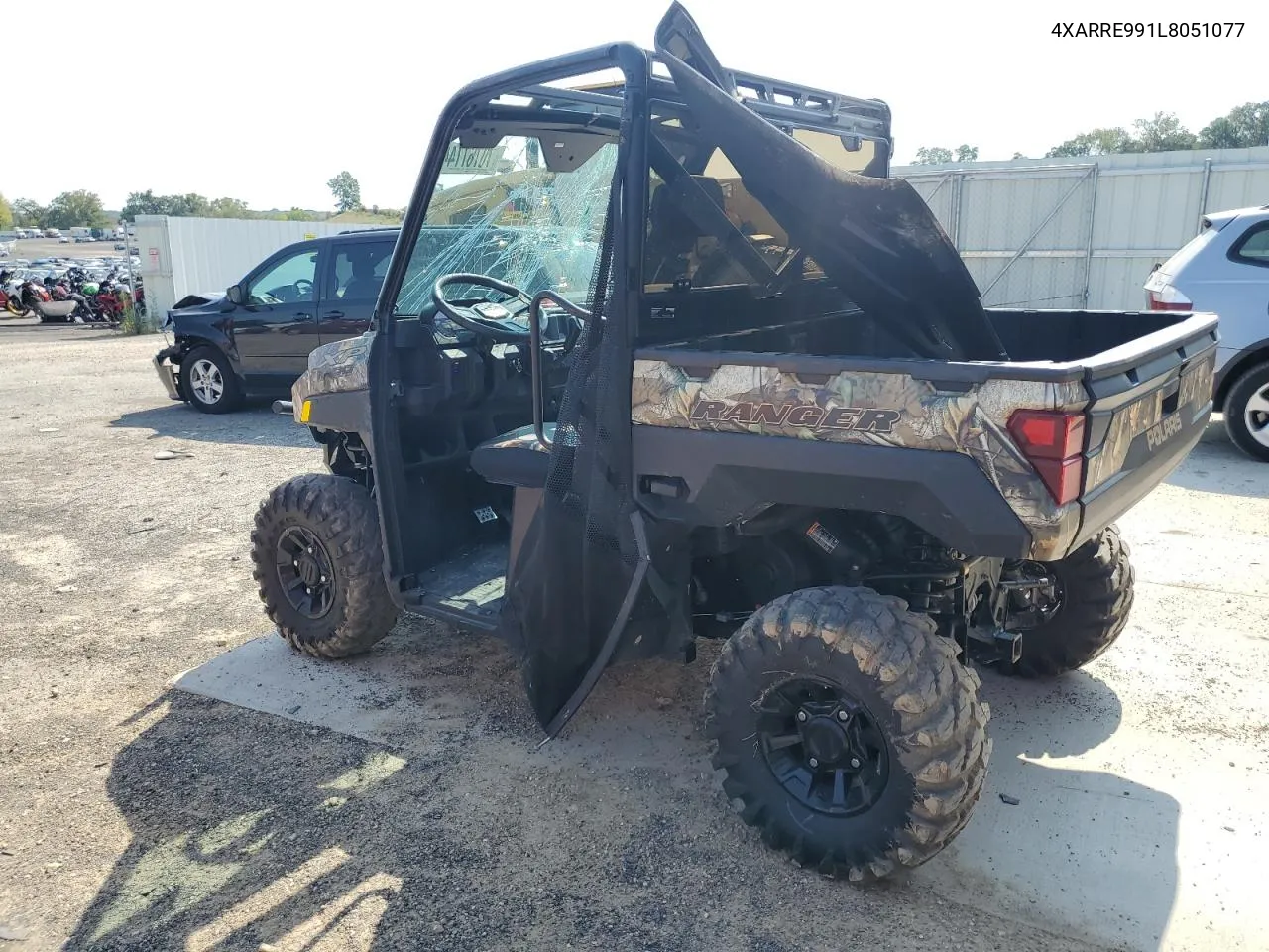 2020 Polaris Ranger Xp 1000 Premium VIN: 4XARRE991L8051077 Lot: 70767744