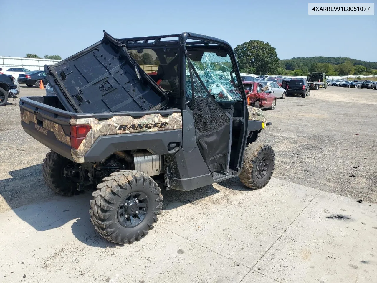 2020 Polaris Ranger Xp 1000 Premium VIN: 4XARRE991L8051077 Lot: 70767744