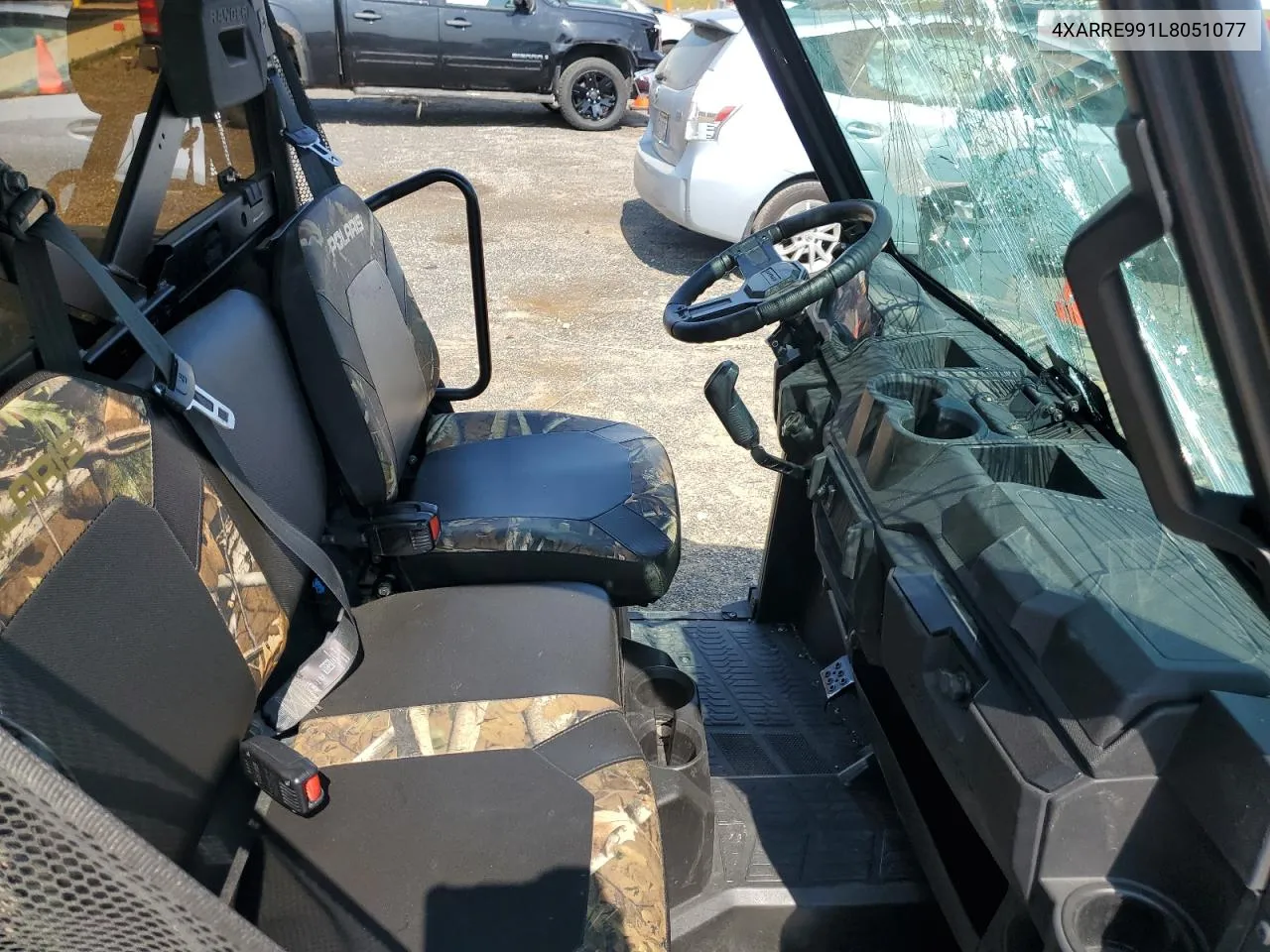 2020 Polaris Ranger Xp 1000 Premium VIN: 4XARRE991L8051077 Lot: 70767744