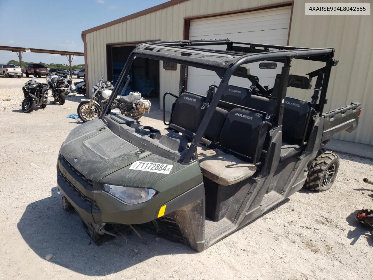 2020 Polaris Ranger Crew Xp 1000 Premium VIN: 4XARSE994L8042555 Lot: 71172884