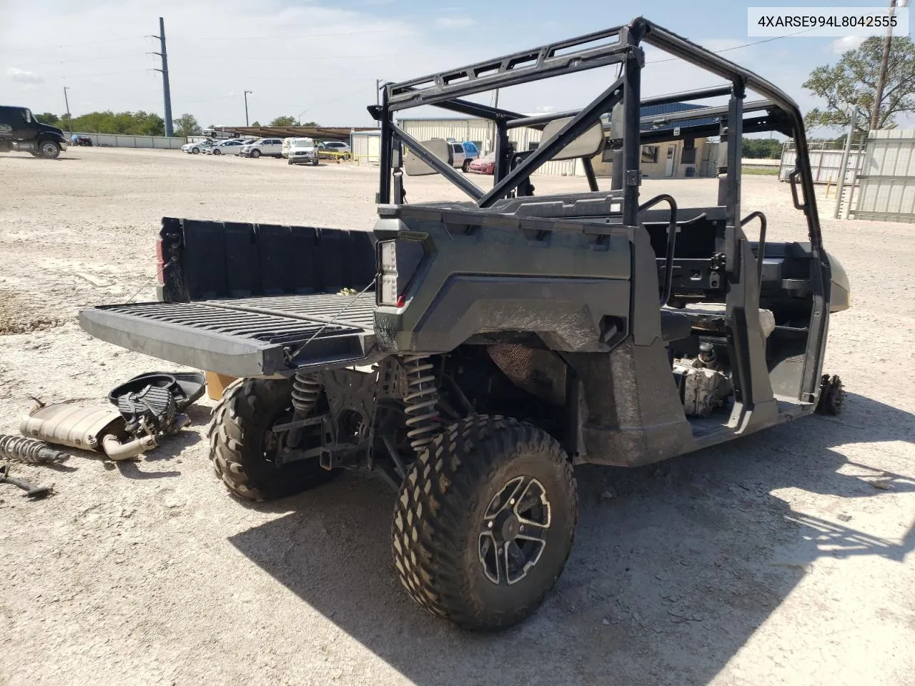 2020 Polaris Ranger Crew Xp 1000 Premium VIN: 4XARSE994L8042555 Lot: 71172884