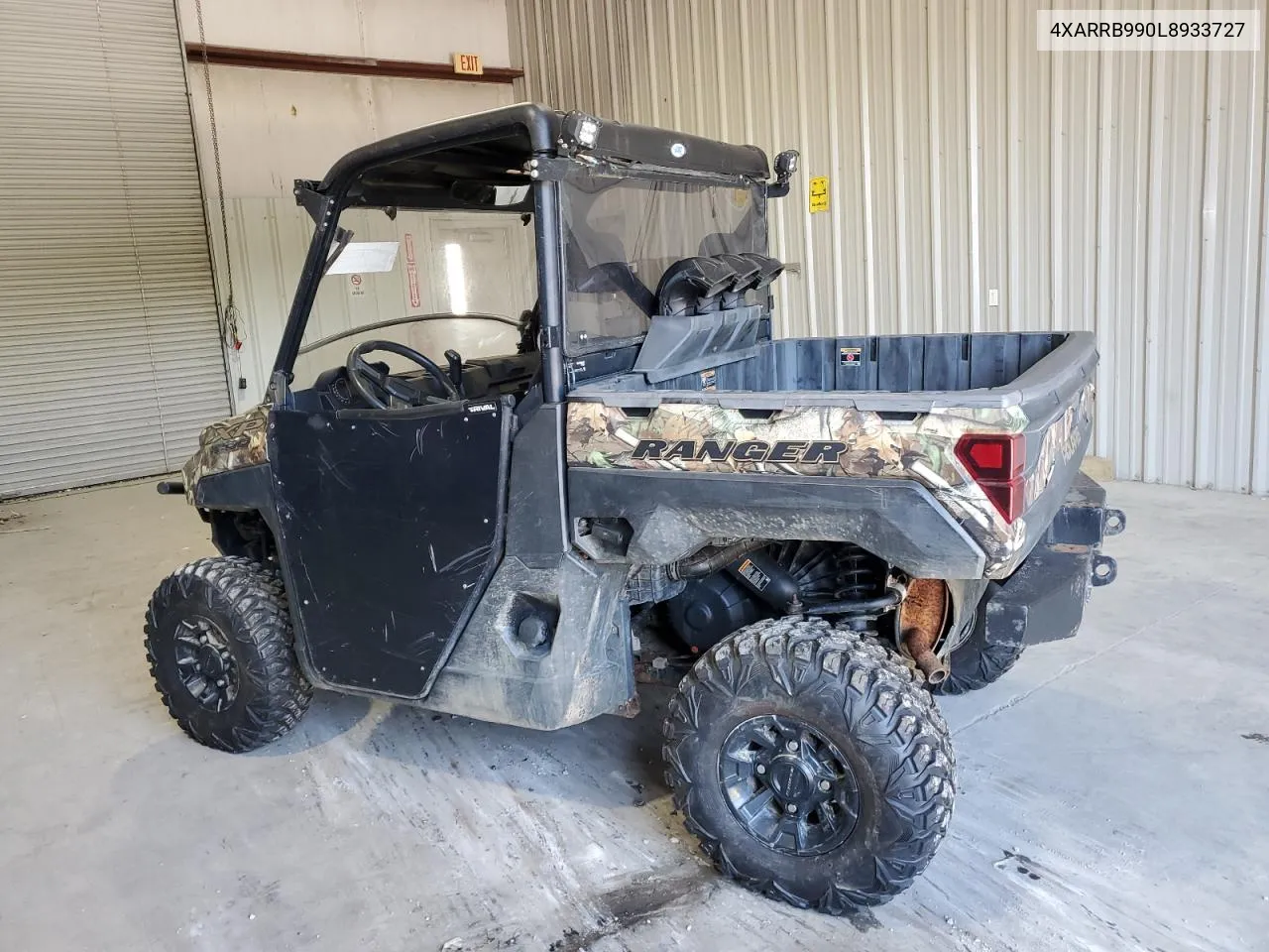 2020 Polaris Ranger Xp 1000 Premium Back Country VIN: 4XARRB990L8933727 Lot: 72169514