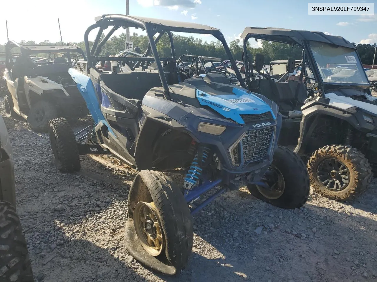 2020 Polaris Rzr Turbo S VIN: 3NSPAL920LF799347 Lot: 72327774