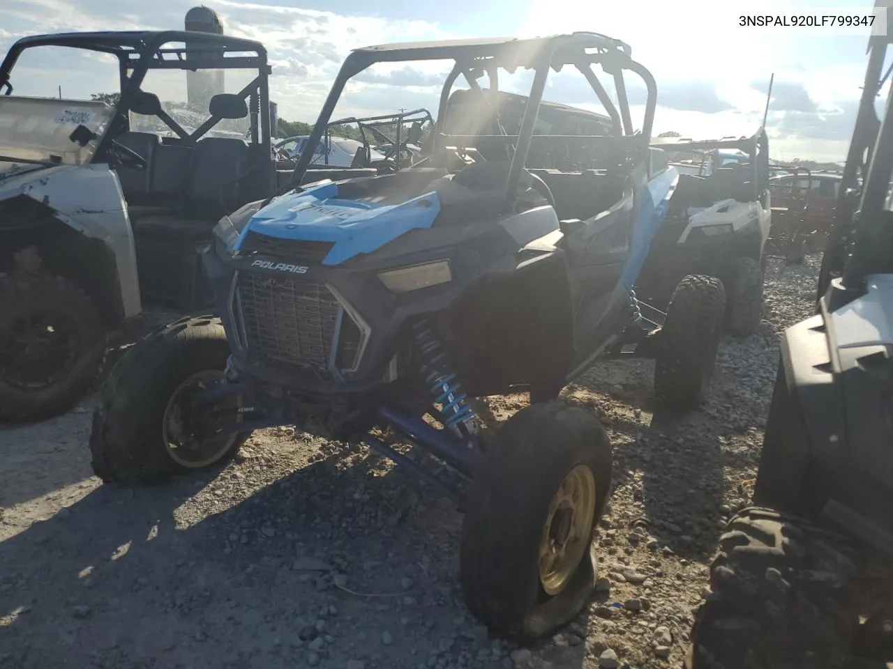 2020 Polaris Rzr Turbo S VIN: 3NSPAL920LF799347 Lot: 72327774