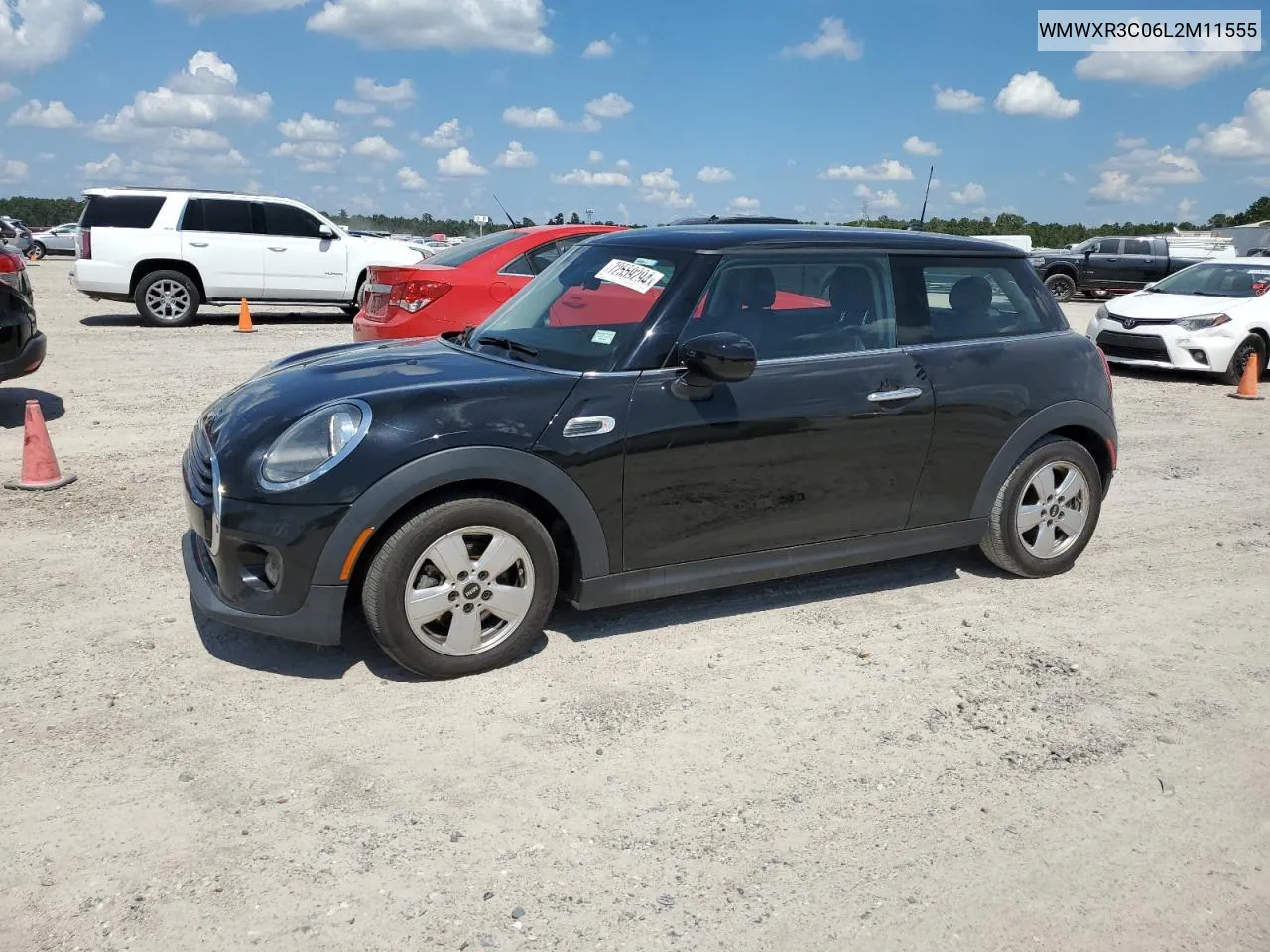 2020 Mini Cooper VIN: WMWXR3C06L2M11555 Lot: 72559294