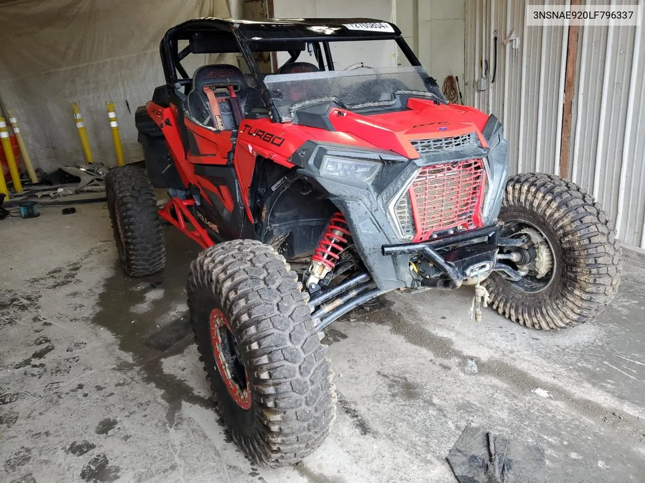 2020 Polaris Rzr Xp Turbo VIN: 3NSNAE920LF796337 Lot: 72765854