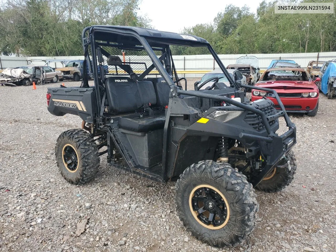 2020 Polaris Ranger 1000 Eps VIN: 3NSTAE999LN231594 Lot: 72816994