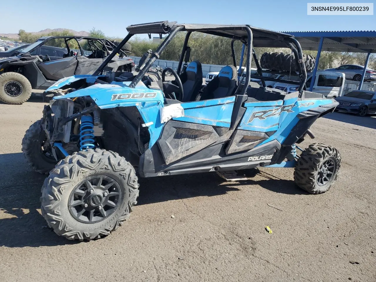 2020 Polaris Rzr Xp 4 1000 VIN: 3NSN4E995LF800239 Lot: 73713464