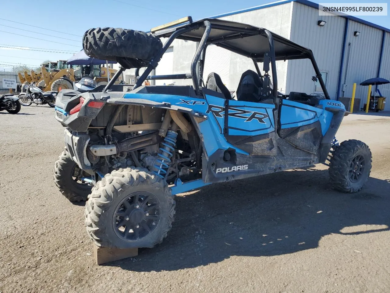 2020 Polaris Rzr Xp 4 1000 VIN: 3NSN4E995LF800239 Lot: 73713464