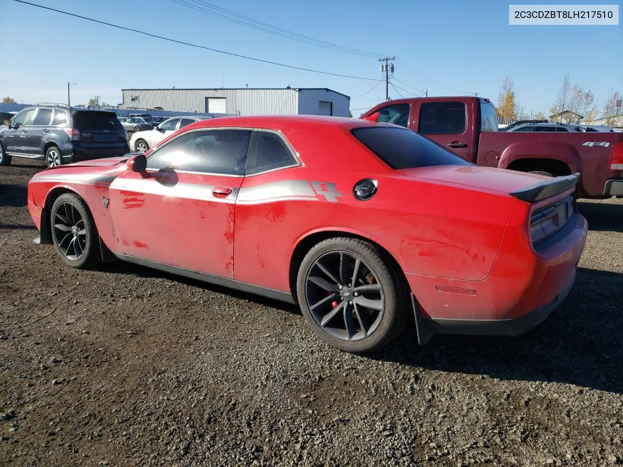 2020 Dodge Challenger R/T VIN: 2C3CDZBT8LH217510 Lot: 73777954