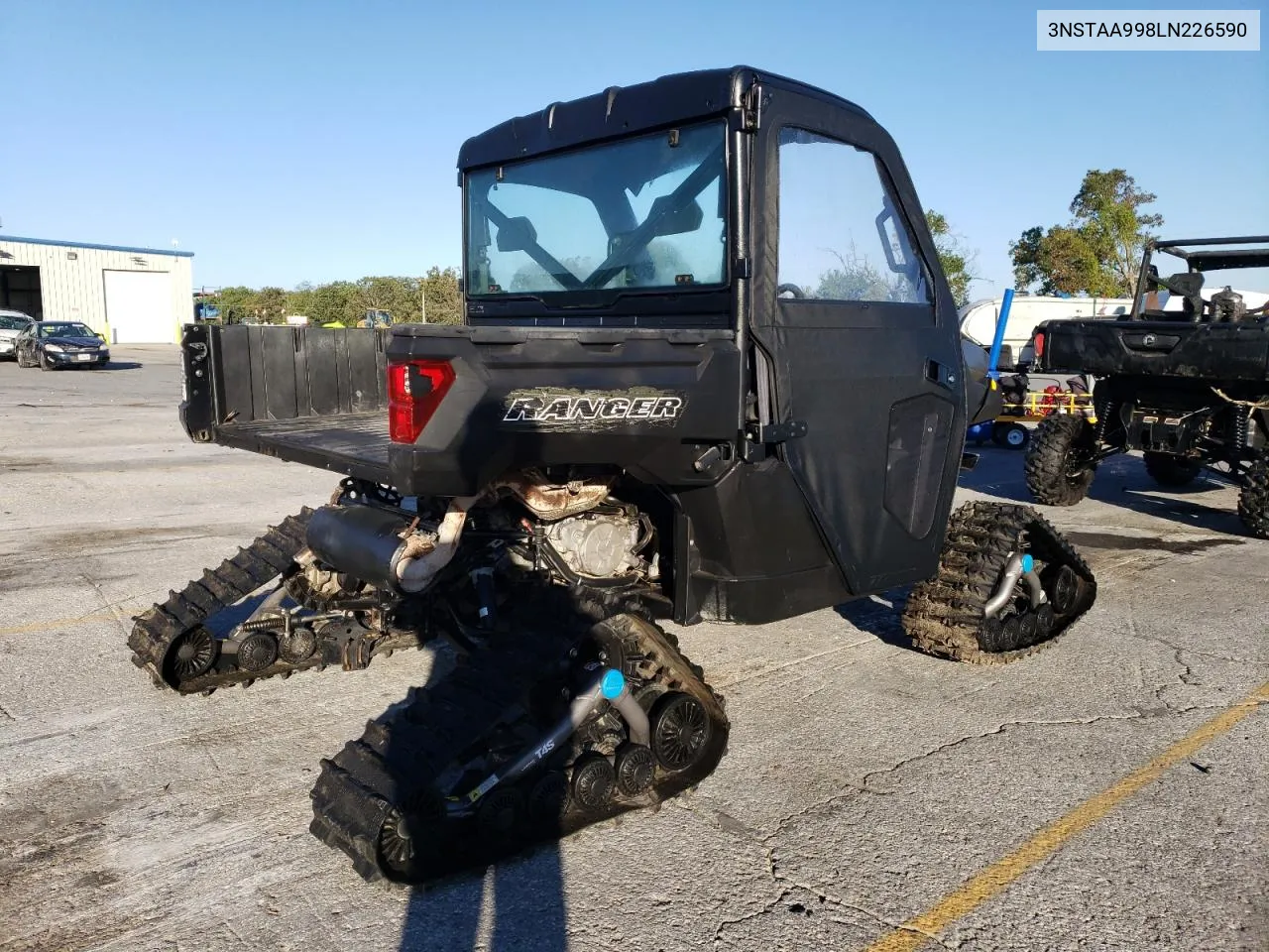 2020 Polaris Ranger 1000 VIN: 3NSTAA998LN226590 Lot: 74101674