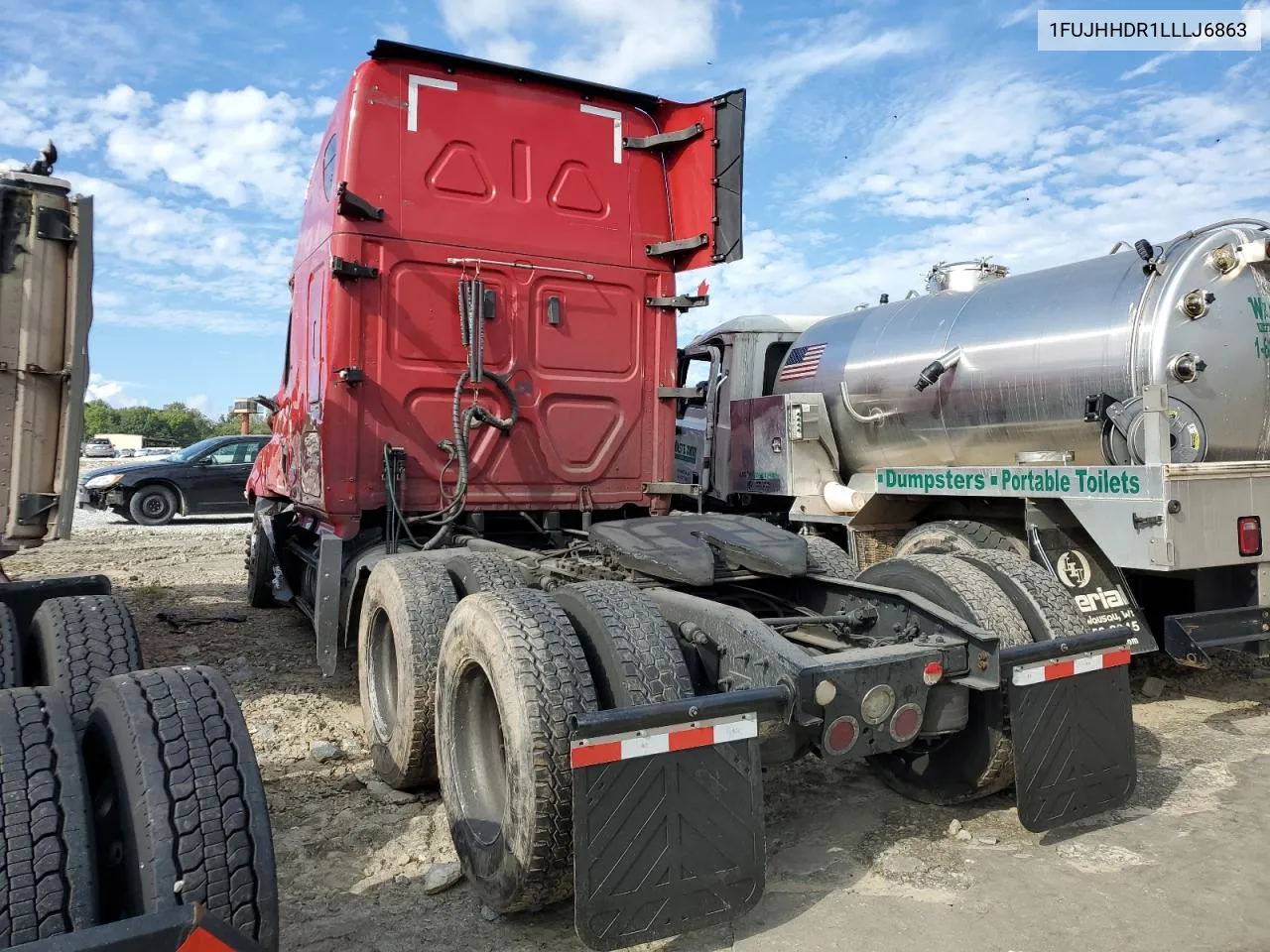 2020 Freightliner Cascadia 126 VIN: 1FUJHHDR1LLLJ6863 Lot: 74266944