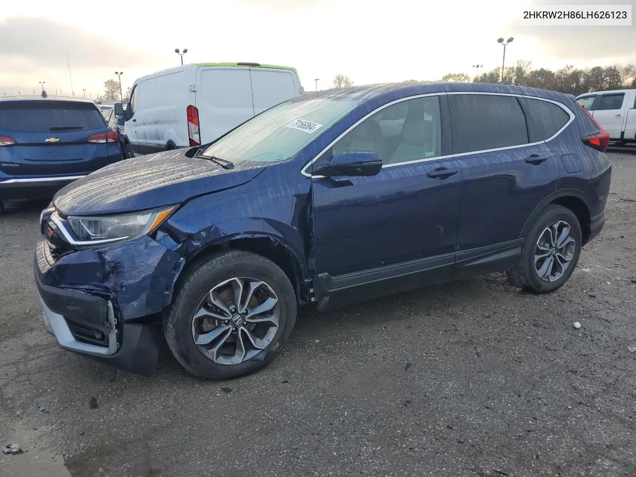 2020 Honda Cr-V Exl VIN: 2HKRW2H86LH626123 Lot: 79166064