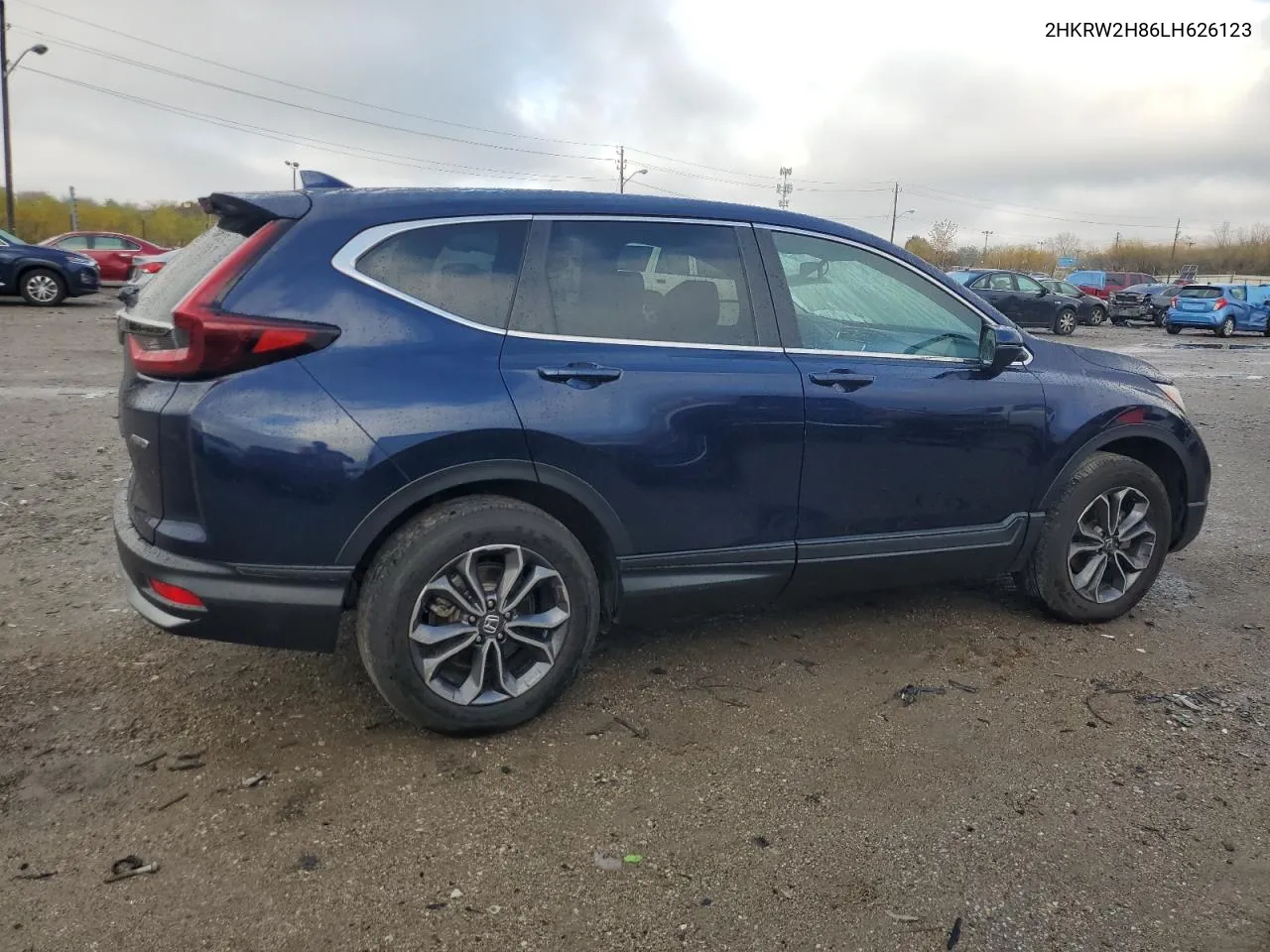 2020 Honda Cr-V Exl VIN: 2HKRW2H86LH626123 Lot: 79166064