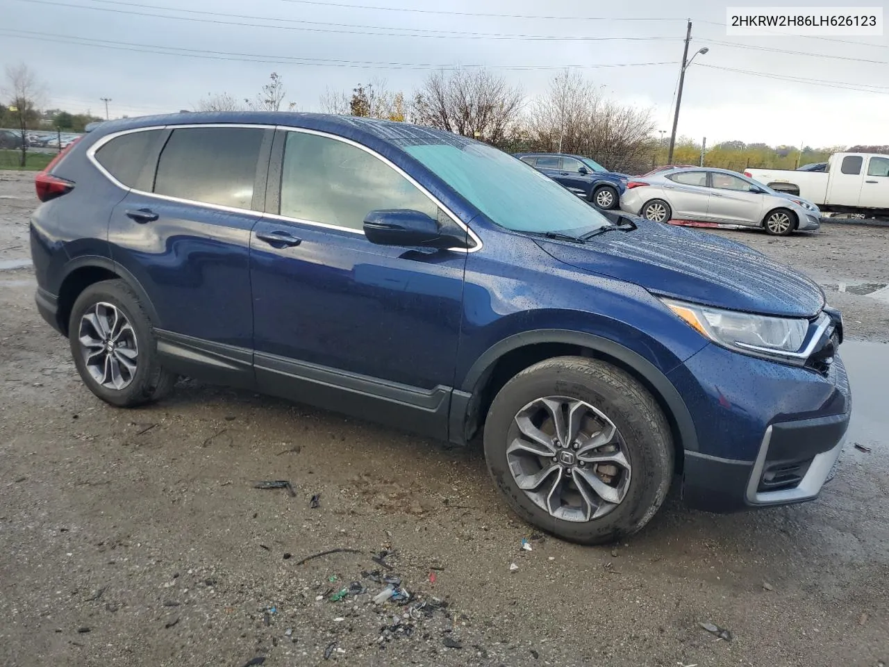 2020 Honda Cr-V Exl VIN: 2HKRW2H86LH626123 Lot: 79166064