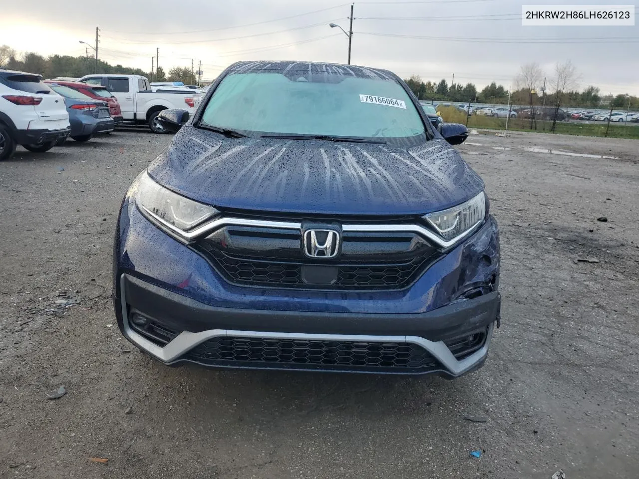 2020 Honda Cr-V Exl VIN: 2HKRW2H86LH626123 Lot: 79166064